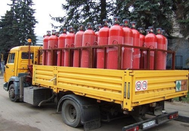 Доставка газа в баллонах по Новосибирску